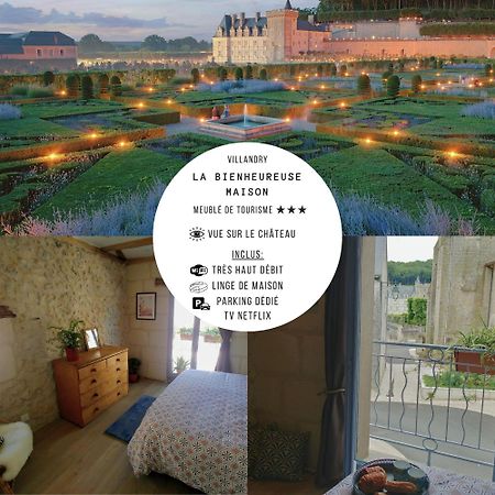 La Bienheureuse Maison, Vue Sur Le Chateau De Villandry Exteriör bild